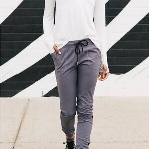 ZYIA Charcoal Jogger Pants